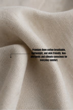 LINEN COTTON SHIRT WITH DRAGONFLY MOTIF
