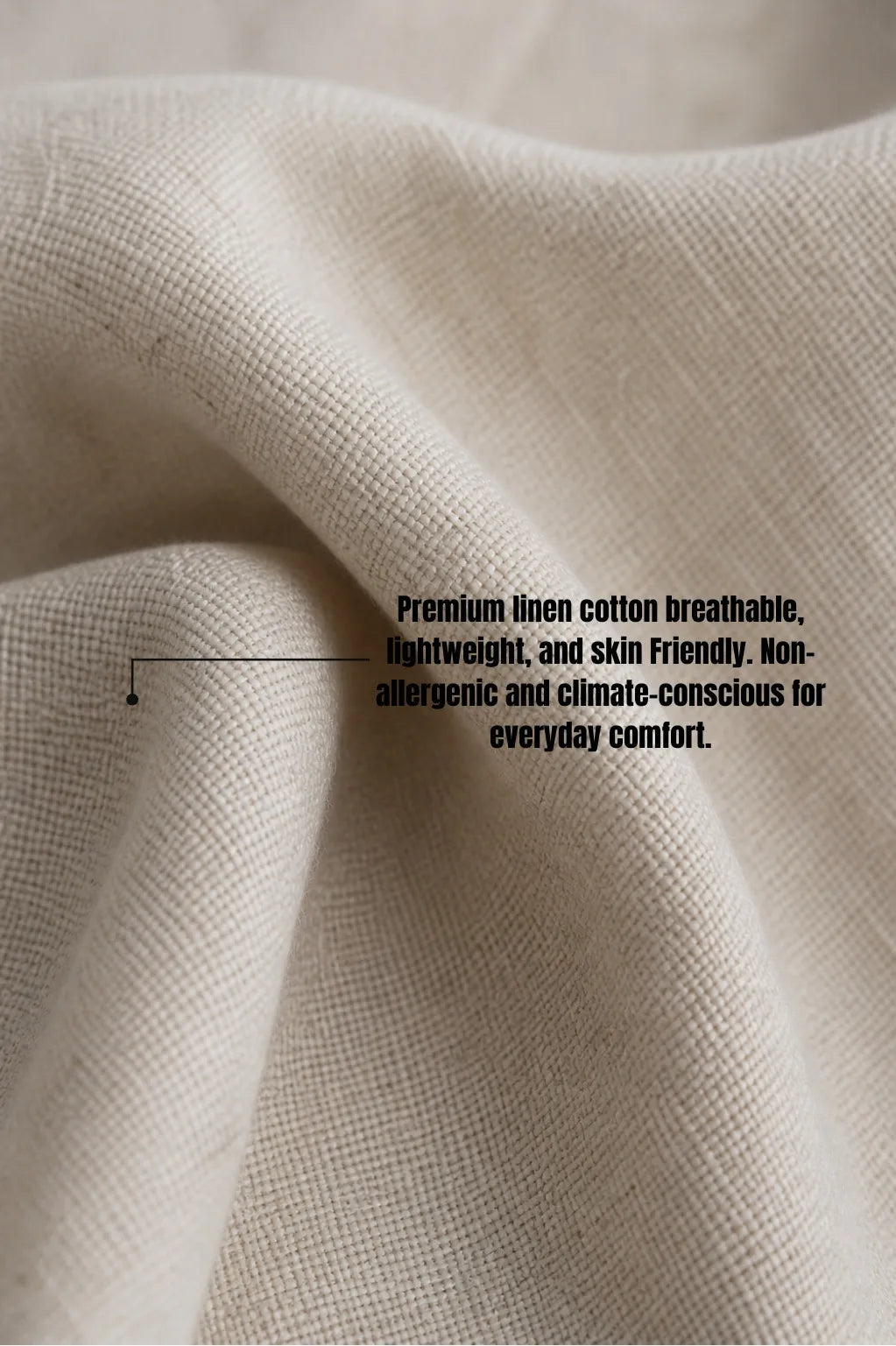 LINEN COTTON SHIRT WITH DRAGONFLY MOTIF
